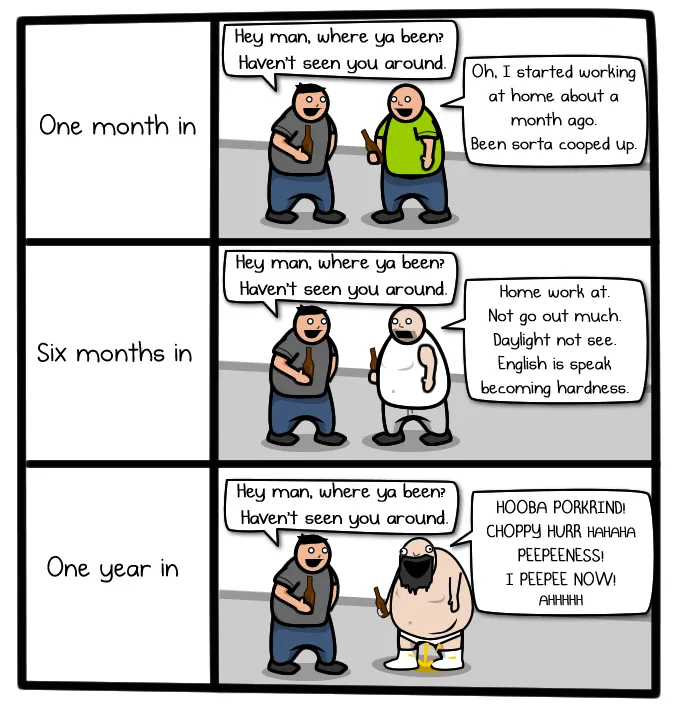The Oatmeal on “Remote Work”
